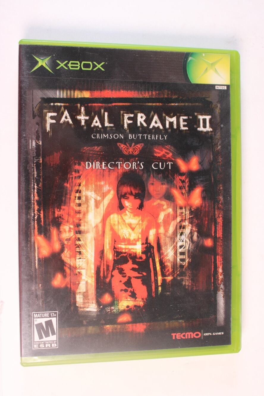 Fatal Frame II: The Crimson Butterfly (Microsoft Xbox 2004) Complete W/ Reg Card